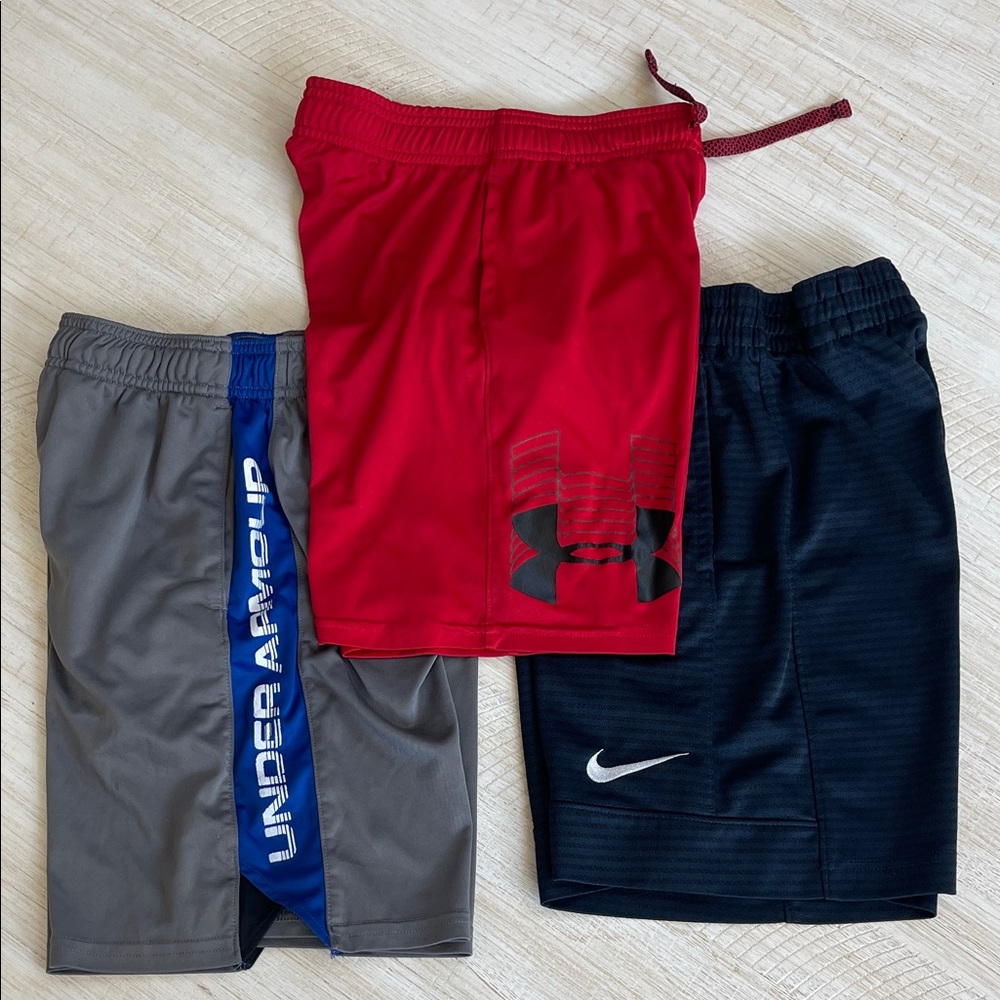 Lot of 3 Athletic Boys Shorts (s)